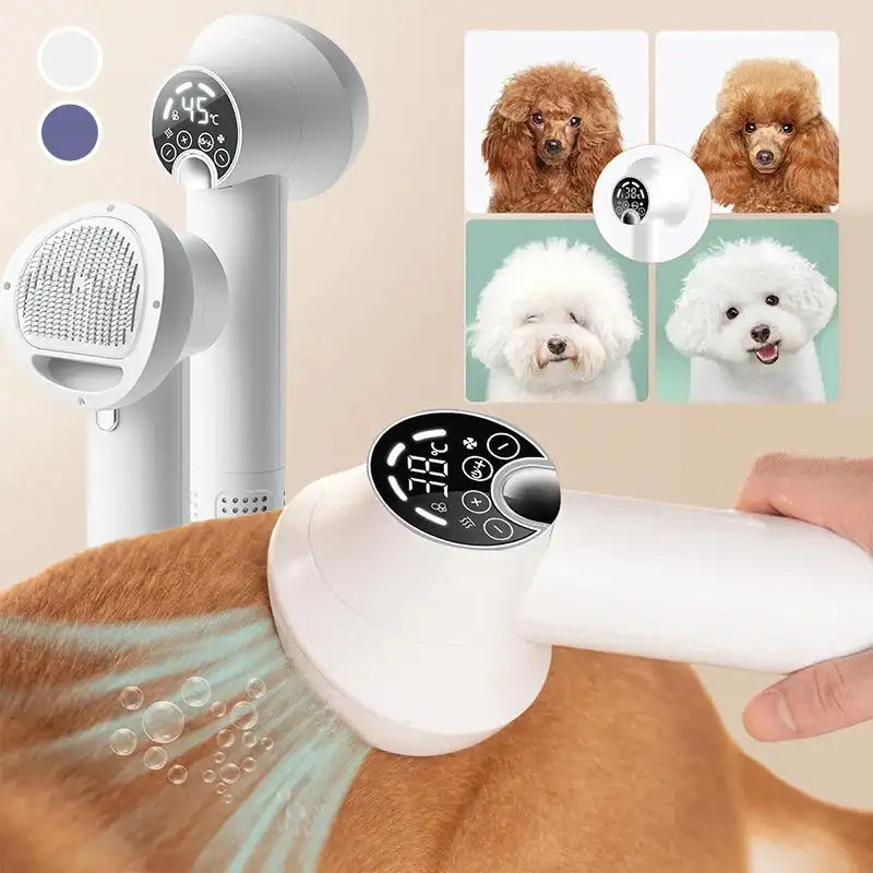 Tomhat portable Hair Dryer Blower Adjustable Temp Blow Dryer for Cat Dog
