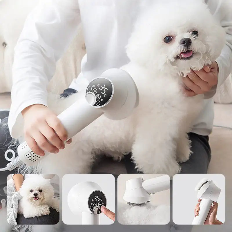 Tomhat portable Hair Dryer Blower Adjustable Temp Blow Dryer for Cat Dog